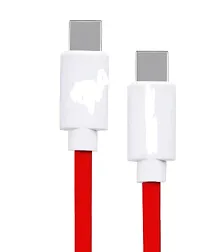 Type C to C USB Cable for Samsun-g Galaxy M31s, Samsun-g Galaxy M 31s USB Cable Original PD Charger Cable | Rapid Quick Dash Fast Charging Cable 65W Type C to Type C Cable Red-thumb2