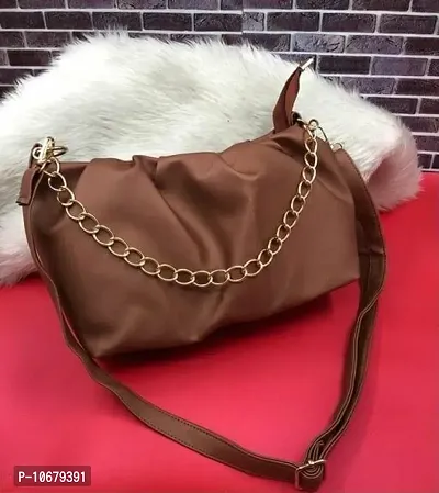 Stylish Fancy PU Sling Bags For Women-thumb0
