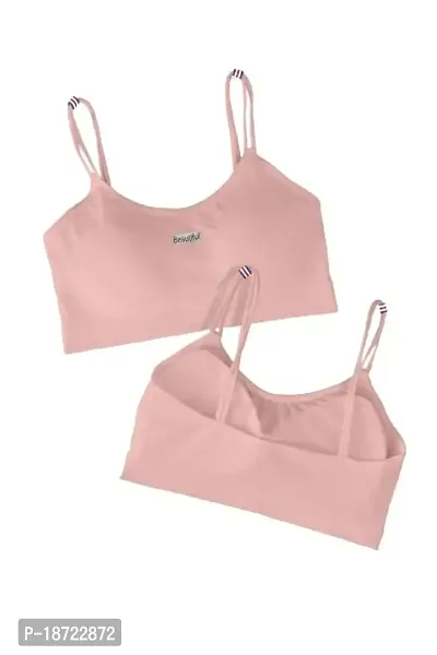 Under Secret Women Everyday Lightly Padded Bra Pack of 1 (Pink)