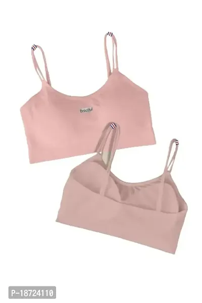 Under Secret Women Everyday Lightly Padded Bra Pack of 2 (Light Pink-Pink)