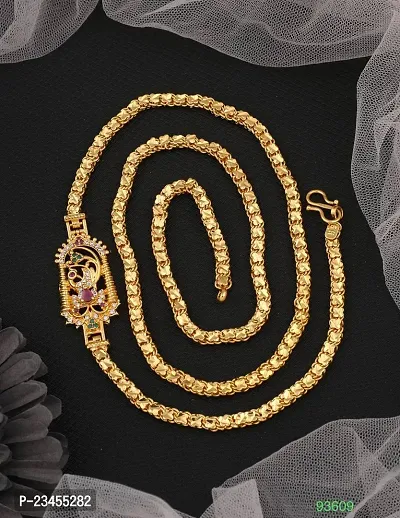 Stylish Brass Mugappu Chain For Women-thumb2