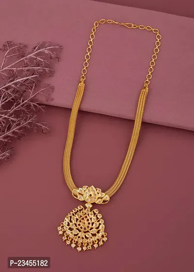 Stylish Brass Necklace Chain For Women-thumb2