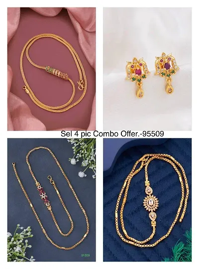 Trendy Jewellery Set for Women - Combo of 4