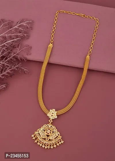 Stylish Brass Necklace Chain For Women-thumb2