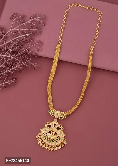 Stylish Brass Necklace Chain For Women-thumb2