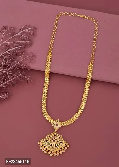 Stylish Brass Necklace Chain For Women-thumb2