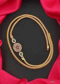 Stylish Brass Mugappu 24 Inch Lenght Chain For Women-thumb1