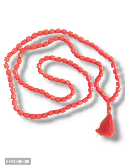 Natural Coral Rosary Red Coral Rosary Moonga/Munga Mala Coral