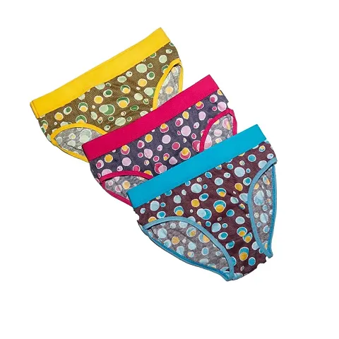 Broad Waist Cotton Printed Panty For Women And Girls