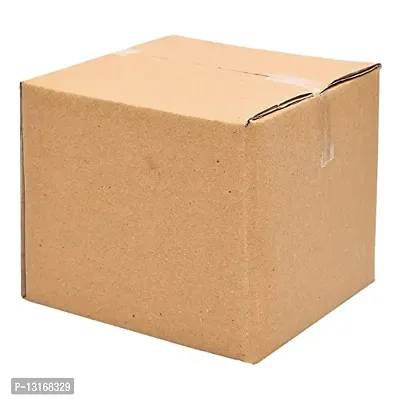 4.4 X 4.3 X 4.1 Inches - 3 Ply Corrugated Box / Shipping Carton Boxes - (Pack Of 50)-thumb0