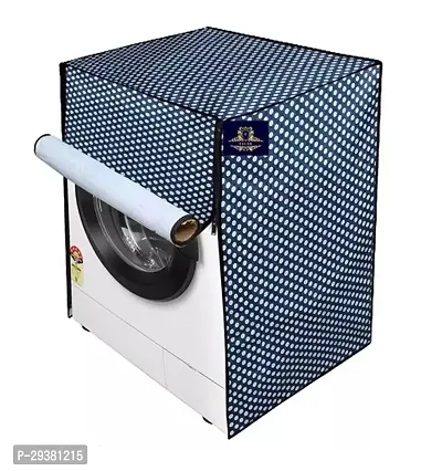 PVC Front Loading Washing Machine Cover 75KG 8kg 9kg Floral Pattern-thumb0