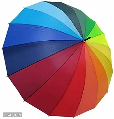 SPIRITUAL HOUSE? Rainbow Umbrella | Multi-Color Rainbow Umbrella | Light Weight for Rain and Photography (Rainbow)-thumb2