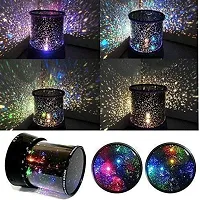 SPIRITUAL HOUSE Colorful New Amazing LED Star Light Star,Night Romantic Gift Cosmos Star Sky Master Projector Starry Night Light Projector Lamp for Kids Bedroom Decor (Black)-thumb1