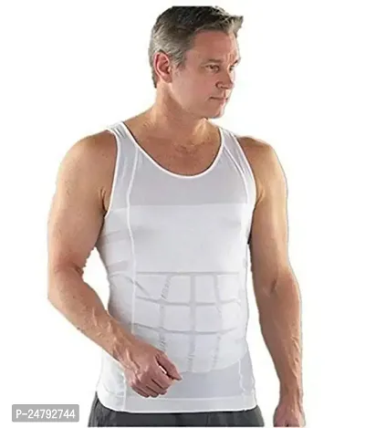 SPIRITUAL HOUSE Slim N Lift Slimming Tummy Tucker Body Shaper Vest for Men-thumb0