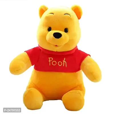 SPIRITUAL HOUSE Cute Fluffy Winnie Pooh Teddy Bear Stuffed Soft Toy for Gifting Loved Once on Occasion Like Valentine Birthday Rakhi Diwali.-thumb0