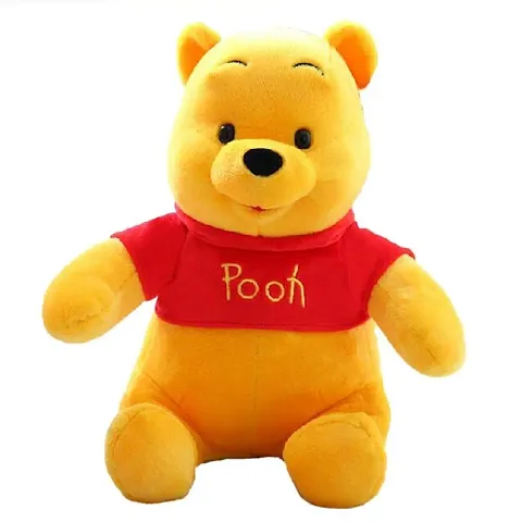 SPIRITUAL HOUSE Cute Fluffy Winnie Pooh Teddy Bear Stuffed Soft Toy for Gifting Loved Once on Occasion Like Valentine Birthday Rakhi Diwali.