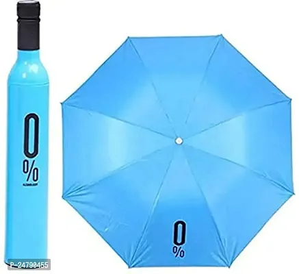 SPIRITUAL HOUSE? Windproof Double Layer Umbrella with Bottle Cover Umbrella for UV Protection  Rain | Outdoor Car Umbrella for Women  Men (Color As Per Availability) (Bottle)-thumb0