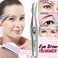 SPIRITUAL HOUSE Eye Brow Hair Remover and Trimmer for Women Ladies Lithium Ear Clipper Painless Eyebrow Facial Men Electric Groomer Women Head Dry Use Battery Operated Womens epilator women full face-thumb4