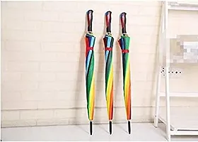 SPIRITUAL HOUSE? Rainbow Umbrella | Multi-Color Rainbow Umbrella | Light Weight for Rain and Photography (Rainbow)-thumb3