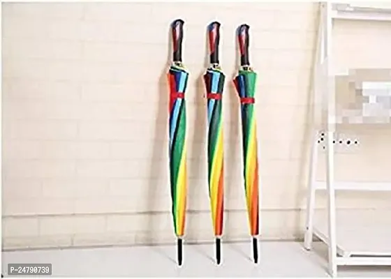 SPIRITUAL HOUSE? Rainbow Umbrella | Multi-Color Rainbow Umbrella | Light Weight for Rain and Photography (Rainbow)-thumb4