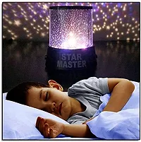 SPIRITUAL HOUSE Colorful New Amazing LED Star Light Star,Night Romantic Gift Cosmos Star Sky Master Projector Starry Night Light Projector Lamp for Kids Bedroom Decor (Black)-thumb2