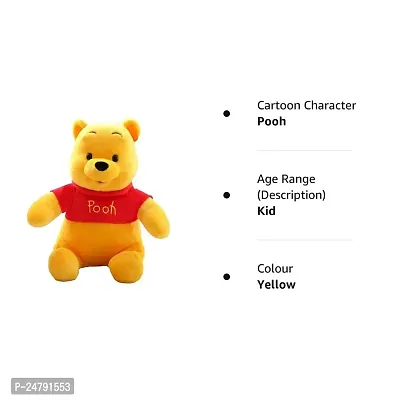 SPIRITUAL HOUSE Cute Fluffy Winnie Pooh Teddy Bear Stuffed Soft Toy for Gifting Loved Once on Occasion Like Valentine Birthday Rakhi Diwali.-thumb4