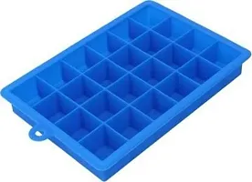 SPIRITUAL HOUSE Silicone Ice Cube Trays 1 Pack - 24 Cavity Per Ice Tray - Flexible Stackable Mini Cocktail Whiskey Ice Cube Mold Storage Containers-thumb3