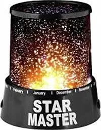 SPIRITUAL HOUSE Colorful New Amazing LED Star Night Light Projector Lamp for Kids Bedroom Decor (Black)-thumb3