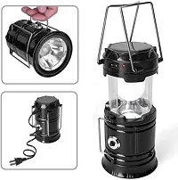 SPIRITUAL HOUSE 5800 Campion tourch Rechargeable Solar Emergency Light Lantern with USB Mobile Charging, Torch Point, 2 Power Source and Lithium Battery-thumb4