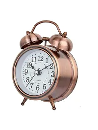 SPIRITUAL HOUSE Twin Bell Gold Alarm Clock Durable  Long Lasting-thumb1