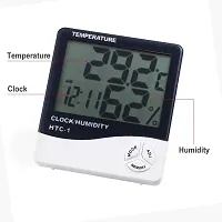 SPIRITUAL HOUSE Humidity Temperature Digital Hygrometer Clock with Alarm and Memory Function for Humidity and Temperature Measurement-thumb4