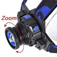 SPIRITUAL HOUSE? Headlamp Light | Rechargeable Head Torch | Hands Free Head Flashlight LED Lmap Water Resistant Drop Resistant Head Lamp Spotlight for Camping Fishing Running Cycling (1 LED)-thumb2