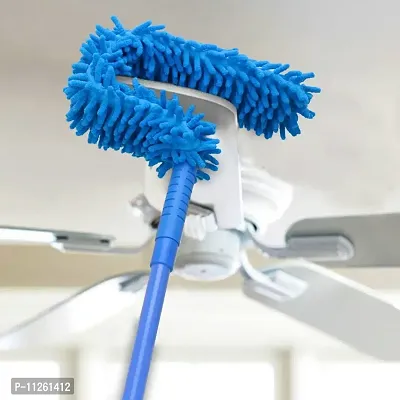 Foldable Microfiber Fan Cleaning Duster Flexible Fan mop for Quick and Easy Cleaning of Home,-thumb2