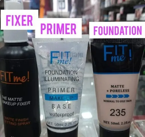 Premium Quality Foundation With Makeup Essential Combo