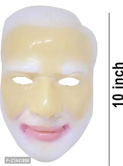 FULLY Narendra Modi Face Mask For Cosplay Dress Up Role Play Parties And Theme Party