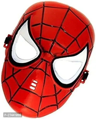 Plastic Halloween Mask With Super Hero Design Parties Multi Color
