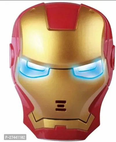 KHILONA MALL Superhero The Avengers Costume LED Light Eye Mask Ironman Mask-thumb0
