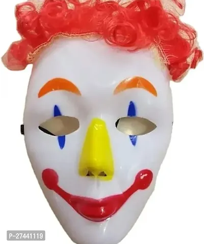 Hip-hop Clown Mask Clown Dress Up Mask Halloween Costumes Halloween Decoration for Costumes Parties Cosplay Random Color