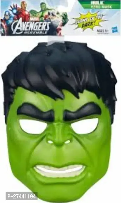 Beauty Tool Super Hero Cartoon Mask Hulk Mask For Kids Birthday Party-thumb0