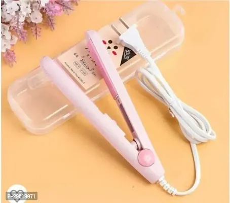 New Mini hair straightener portable professional range With Plastic Storage Box for Women-thumb0