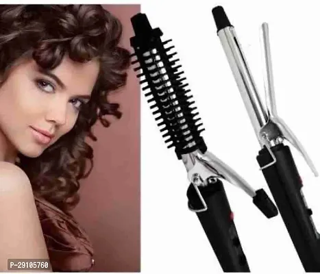 Professional Hair Curler Iron Rod Brush Styler Hair Curler-thumb3