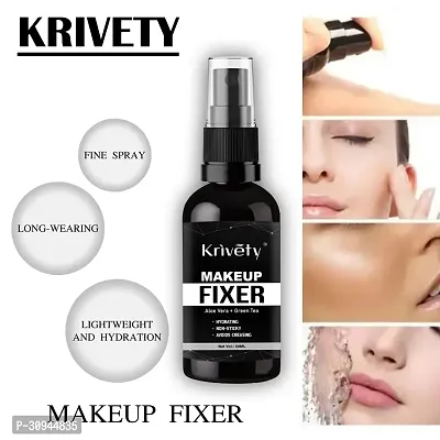 Krivety Long Lasting Makeup Fixer Setting Spray Mist  Fix Primer - 50 ml-thumb0