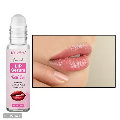 Natural Lip Serum for Lip Shine, Glossy, Soft with Moisturizer for Men and Women  10 Ml-thumb0