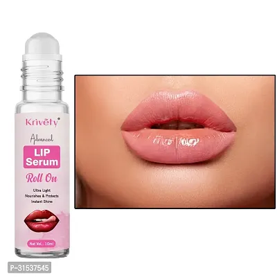 Natural Lip Serum for Lip Shine, Glossy, Soft with Moisturizer for Men and Women  10 Ml-thumb0