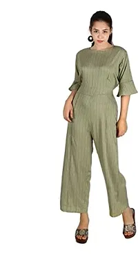 DRESS CLOSET Stylish cotton Jumpsuit for Women-thumb1