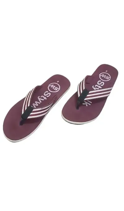 Stylish Synthetic Slippers For Men