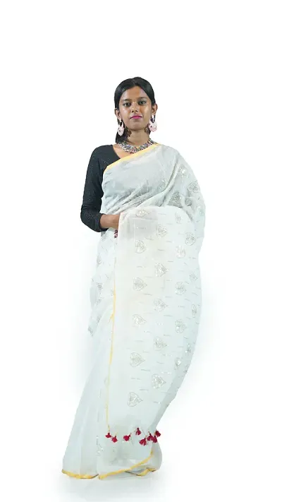 Must Have Cotton Saree with Blouse piece 