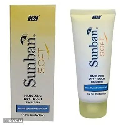 Sunban Soft Nano Zinc Dry-Touch Sunscreen Cream - 75 gm-thumb0