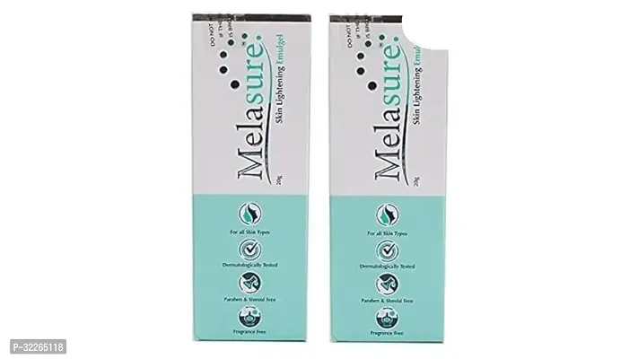 Melasure Skin Lightening Emulgel - 20 gm, Pack Of 2-thumb0