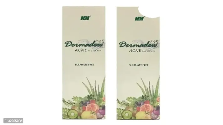 Dermadew Acne Face Wash - 100 ml, Pack Of 2